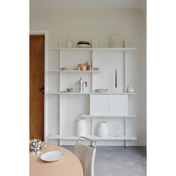 Balta moduļu plauktu sistēma 68x36 cm Bridge – Tenzo-image-1