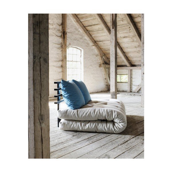 Dīvāns gulta Karup Shin Sano Black Flax/Horizon Blue-image-2