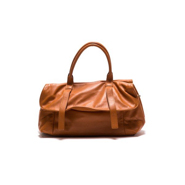 Ādas rokassoma Anna Luchini 2043 Cognac-image-2