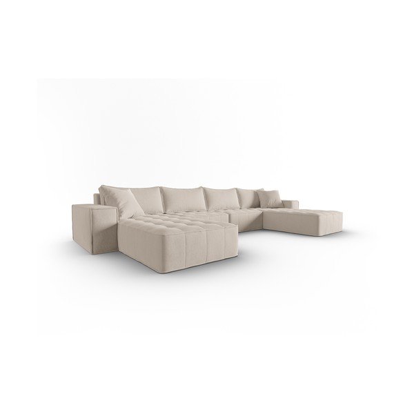 Bēšs stūra dīvāns Mike – Micadoni Home-image-2