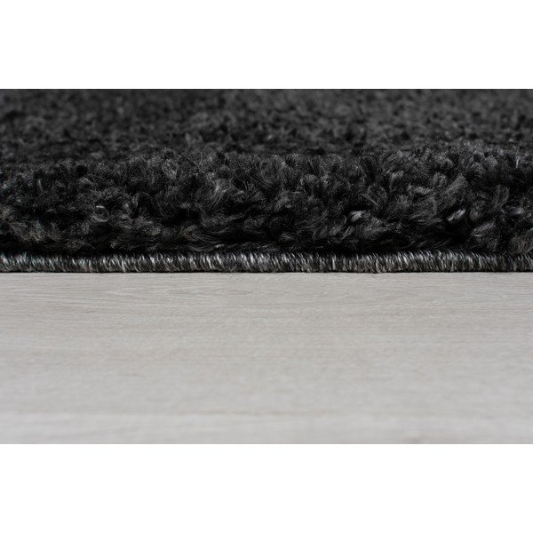 Melns paklājs Flair Rugs Sparks, ⌀ 133 cm-image-3
