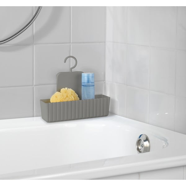 Gaiši brūns plastmasas piekarināms vannas istabas plaukts Minas – Allstar-image-1