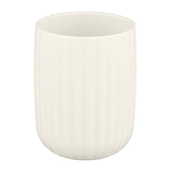 Krēmkrāsas zobu birstes krūze Wenko Agropoli-image-2