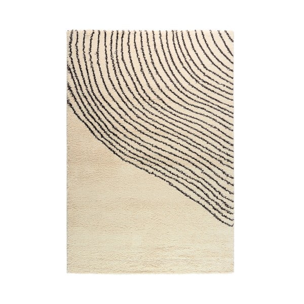 Melns/bēšs paklājs 80x150 cm Coastalina – Bonami Selection