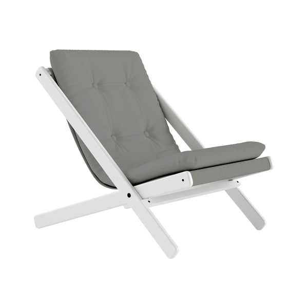 Saliekamais krēsls Karup Design Boogie White/Grey