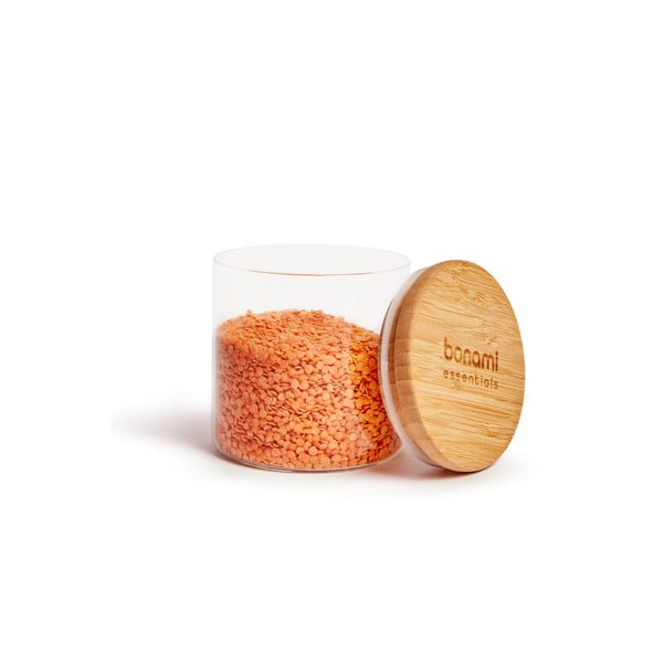 Stikla pārtikas uzglabāšanas konteiners beramiem produktiem Mineral – Bonami Essentials-image-2