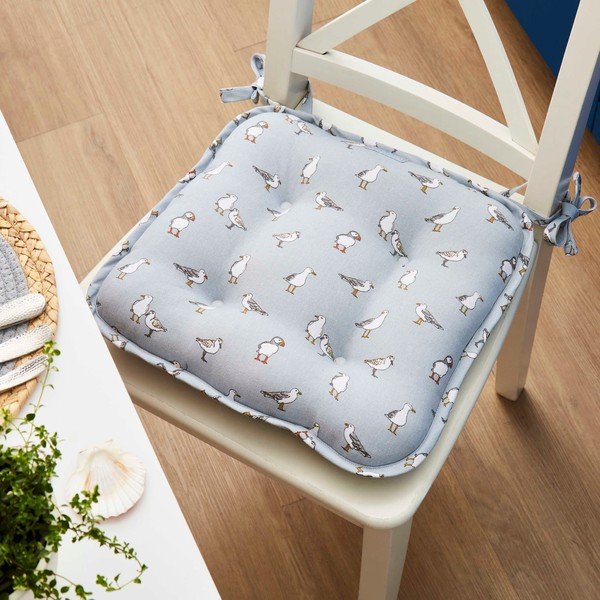 Sēdekļa spilvens 34x36 cm Costal Birds – Cooksmart ®-image-1