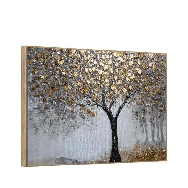 Glezna 60x90 cm Golden Leaves-image-2