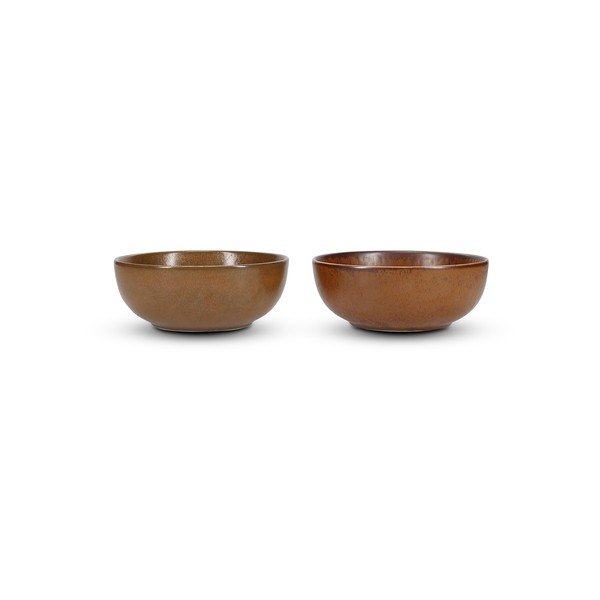 Brūna porcelāna zupas bļodiņa 710 ml Ovio – BonBistro-image-2