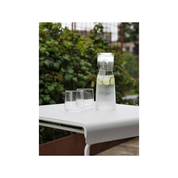 Balts metāla ēdamgalds 58x75 cm A-Café – Zone-image-4