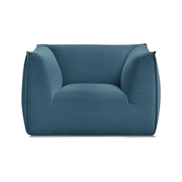 Zils velveta atpūtas krēsls Giorgia – Bobochic Paris-image-3