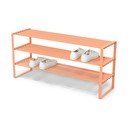 Lašrozā tērauda apavu plaukts 100x48,5x29 cm Rex – Spinder Design