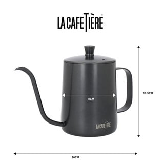 Pelēka nerūsējošā tērauda kafijas kanna 0,6 l La Cafetiere – Kitchen Craft