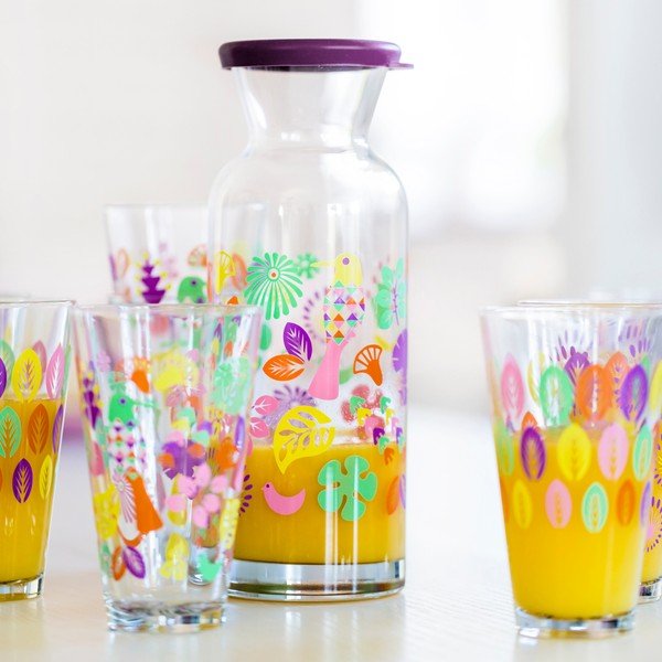 Violeta stikla karafe Sagaform Fantasy-image-1