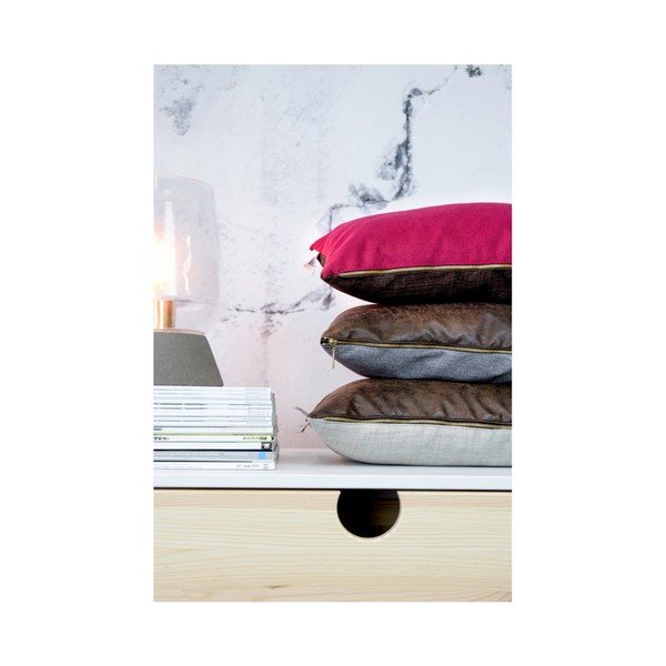 2 spilvenu komplekts ar pildījumu Karup Deco Cushion Light Bordeau x /Choco, 45 x 25 cm-image-3