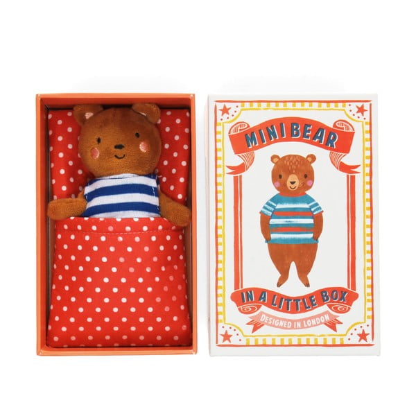 Plīša rotaļlieta Mini Bear in a Little Box – Rex London-image-4