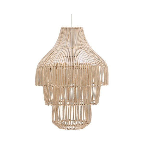 Dabīga toņa rotangpalmas abažūrs ø 38 cm Janoa – Kave Home