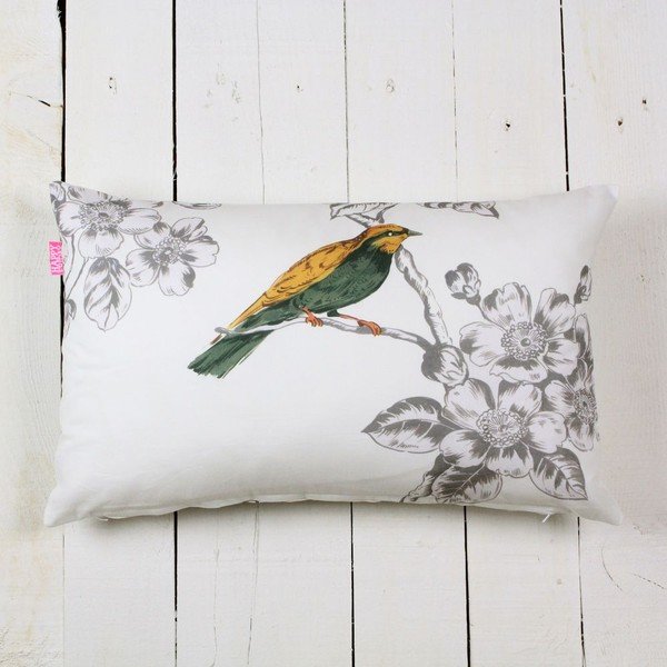 Spilvenu pārvalks Pavasara putni, 50 x 30 cm-image-1