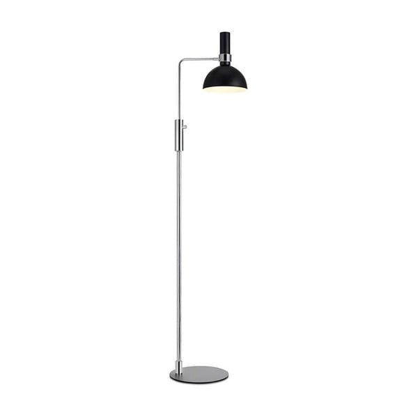 Melna/sudraba krāsas stāvlampa (augstums 146 cm) Larry – Markslöjd