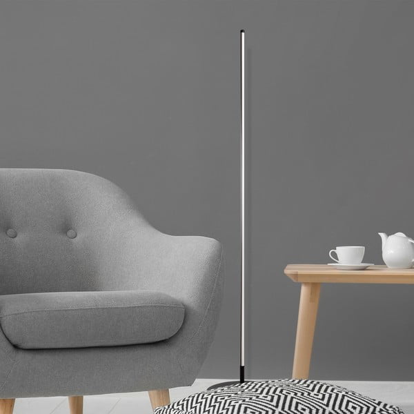 Melna LED stāvlampa (augstums 153 cm) Sword – Opviq lights-image-4