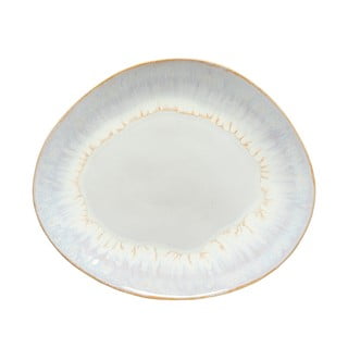 Balts ovāls keramikas šķīvis Costa Nova Brisa, ⌀ 27 cm