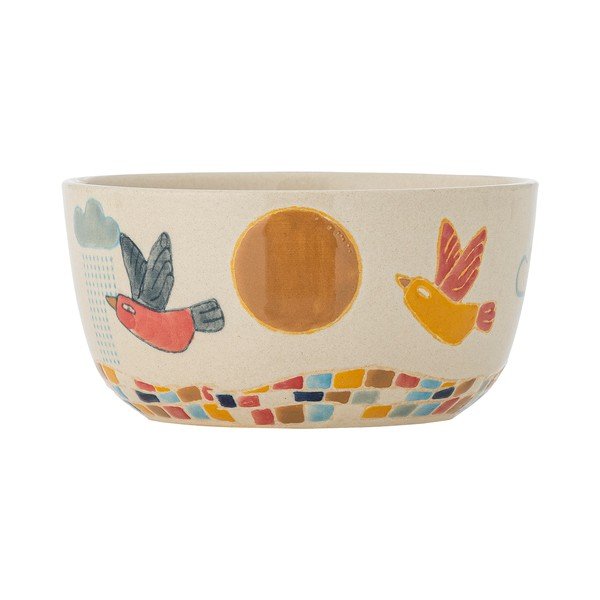 Krēmkrāsas akmensmasas bērnu bļoda ø 12 cm Colorine – Bloomingville Mini