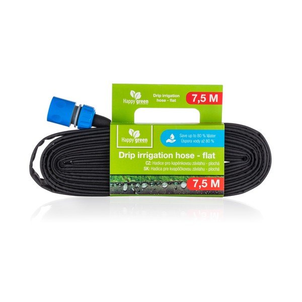 Plakana laistīšanas šļūtene 7,5 m – Happy Green-image-2