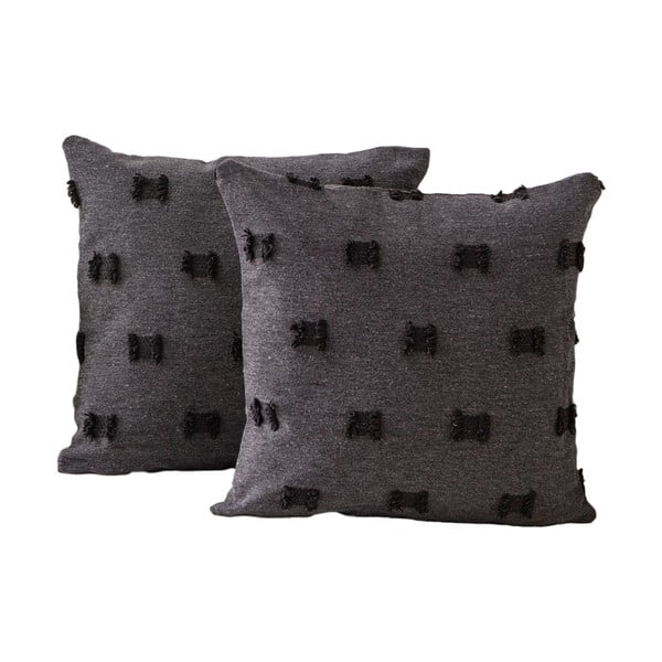 Spilvendrānas (2 gab.) 43x43 cm Tuffet – Mioli Decor