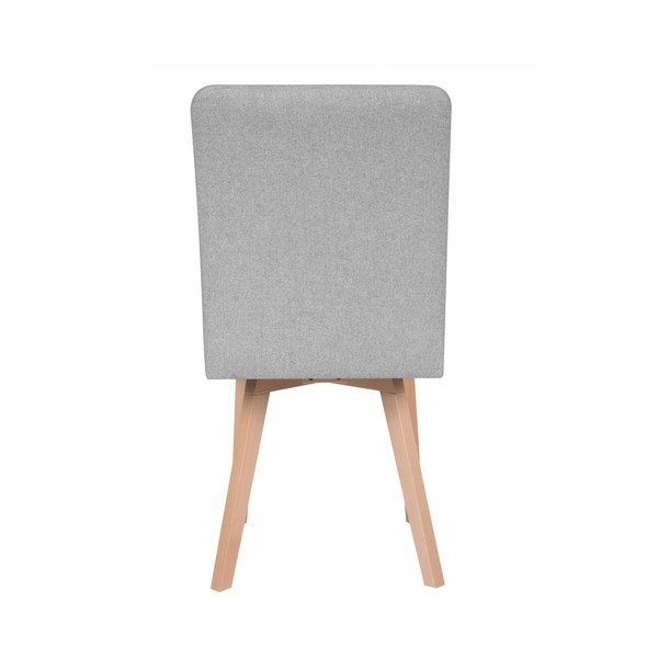 Gaiši pelēks ēdamistabas krēsls Mazzini Sofas Tulip-image-4