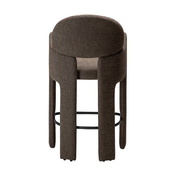 Brūns bāra krēsls (sēdekļa augstums 68,5 cm) Aole – DAN-FORM Denmark-image-4