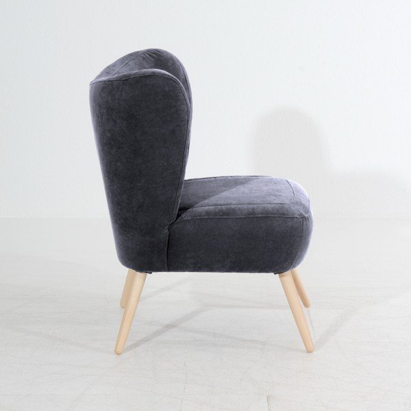 Antracīta krēsls Max Winzer Sari Velur-image-2