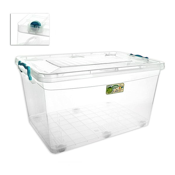 Plastmasas uzglabāšanas kaste ar vāku Multi – Orion-image-3