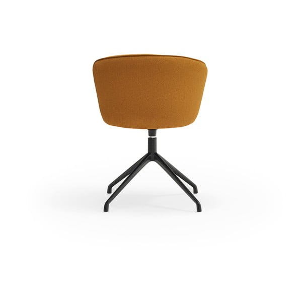 Sinepju dzelteni polsterēti ēdamistabas krēsli (2 gab.) Add – Teulat-image-3