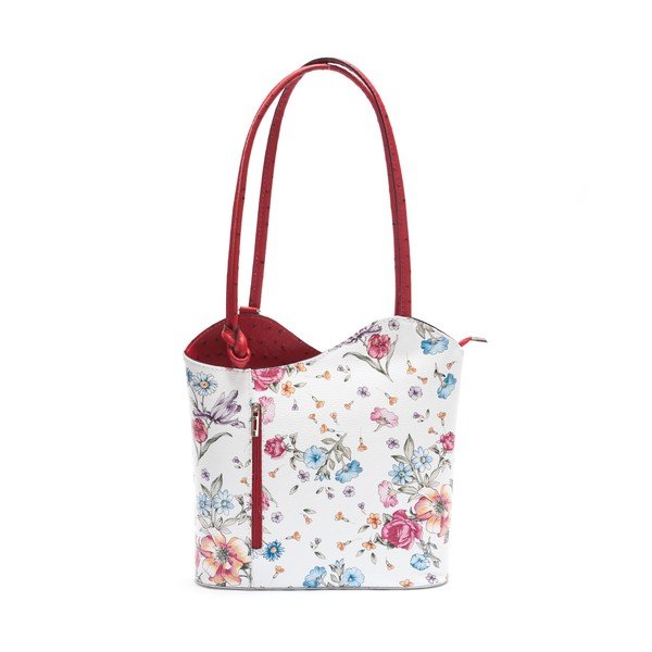 Ādas rokassoma Mangotti 902, sarkana-image-4