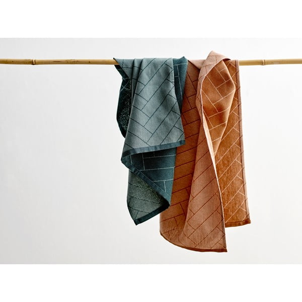 Brūns kokvilnas virtuves dvielis Södahl, 50 x 70 cm-image-1