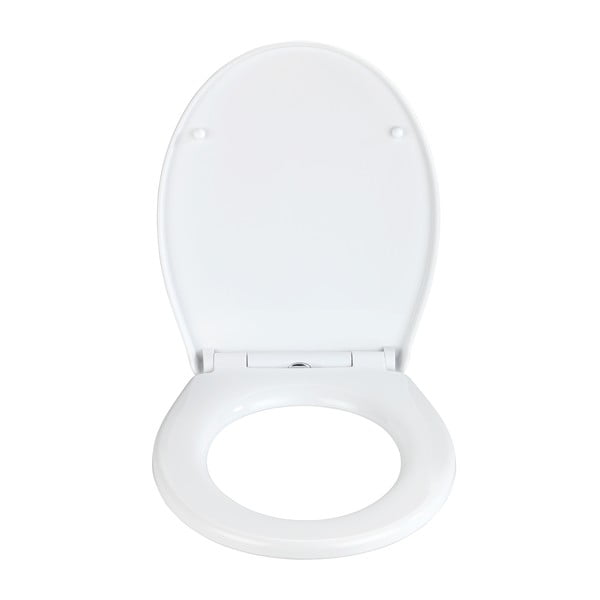Balts tualetes poda sēdeklis Wenko Ostuni Easy Close-image-1