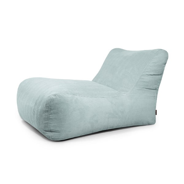 Piparmētru zaļš velveta sēžammaiss Lounge 100 – SLOWDOWN