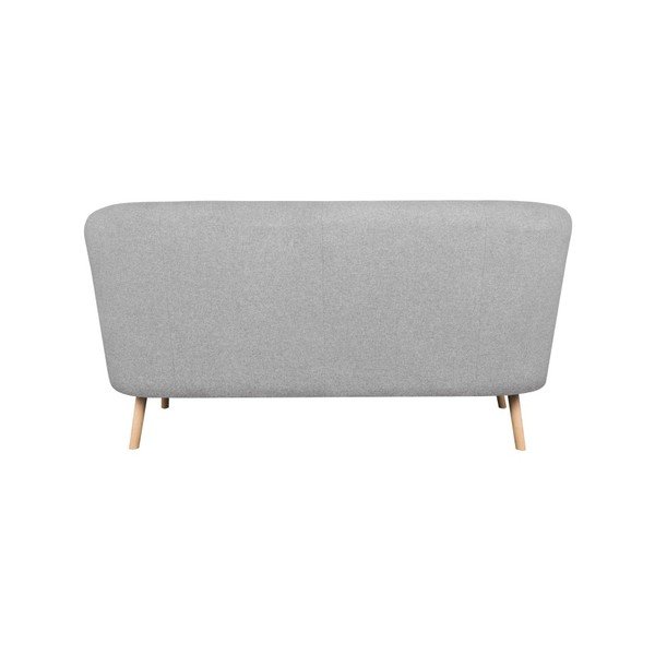 Gaiši pelēks divvietīgs dīvāns Kooko Home Pop-image-4