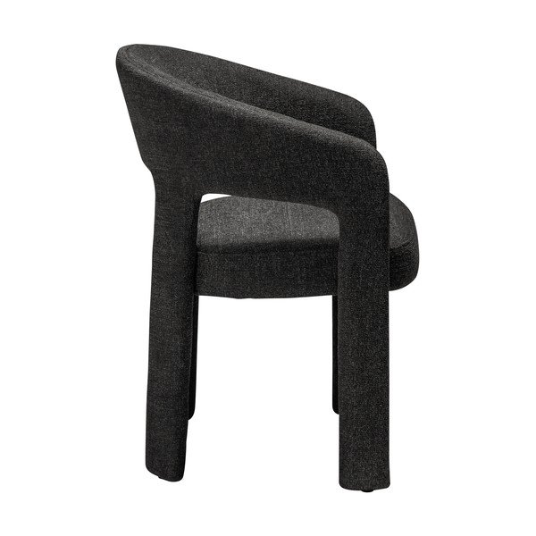 Melns ēdamistabas krēsls ar roku balstiem Splendor – DAN-FORM Denmark-image-2
