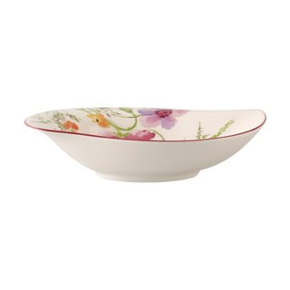 Porcelāna bļoda ar ziedu motīvu Villeroy & Boch Mariefleur Serve, 21 x 18 cm