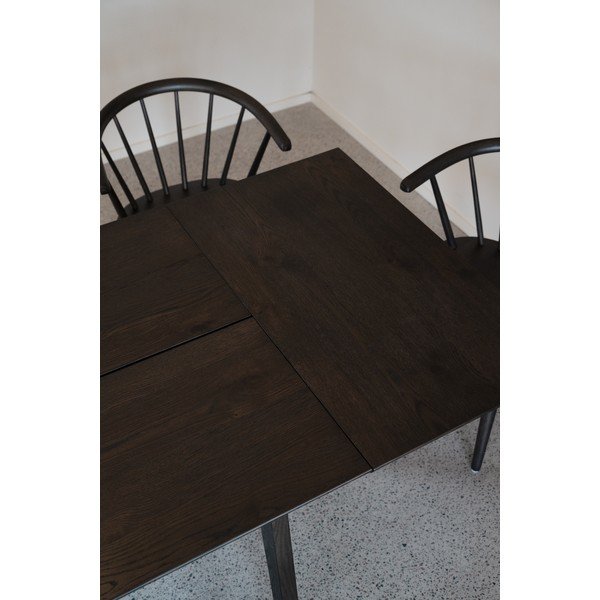 Izvelkams ēdamgalds ar ozolkoka imitācijas galda virsmu 90x180 cm Melfort – Rowico-image-2