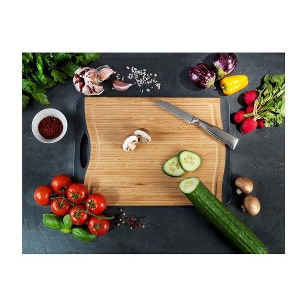 Neslīdošs griešanas dēlītis no bambusa Wenko, 33 x 23 cm-image-3