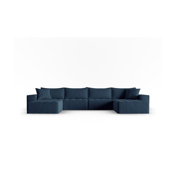 Zils stūra dīvāns Mike – Micadoni Home