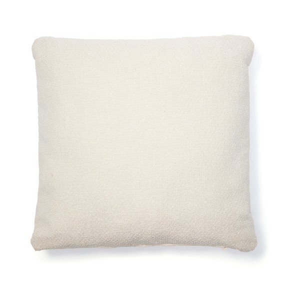 Krēmkrāsas dīvāna spilvens no šenila auduma Martina – Kave Home