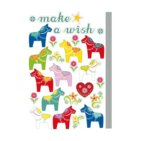 Uzlīmes Fanastick Small Colorful Horses-image-2