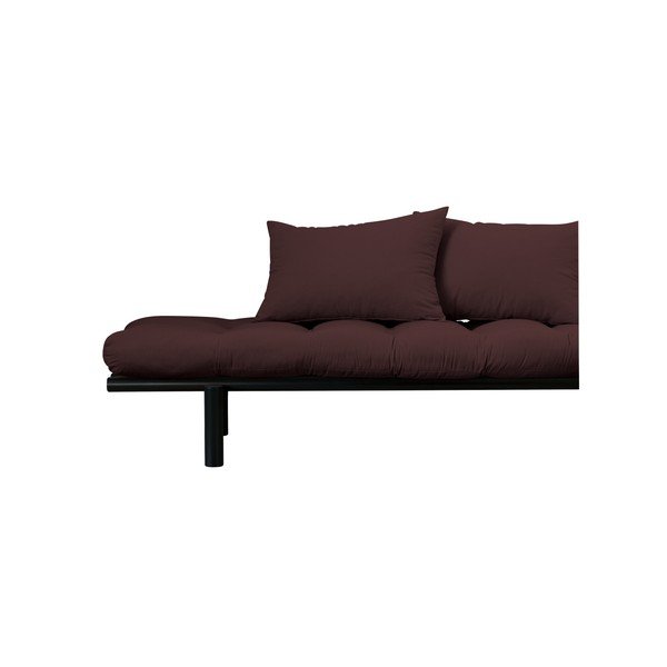 Dīvāns Karup Pace Black/Brown-image-2