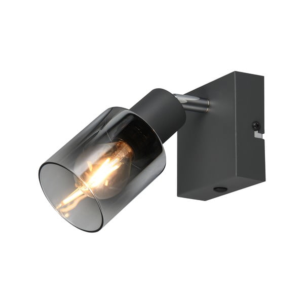 Antracīta pelēka prožektora tipa lampa ø 7 cm Cadiz – Reality-image-4