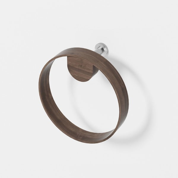 Valrieksta koka dvieļu turētājs Wireworks Yoku-image-1