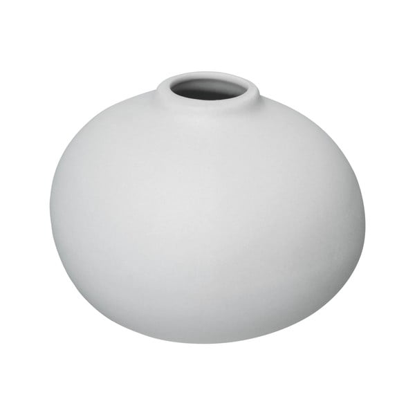 Gaiši pelēkas porcelāna vāzes (3 gab.) (augstums 9 cm) Nona – Blomus-image-4