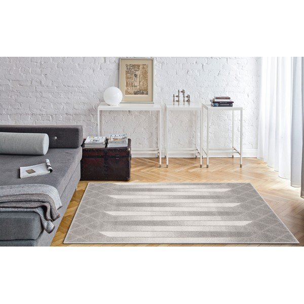 Pelēks/krēmkrāsas paklājs 200x280 cm Lori – FD-image-1
